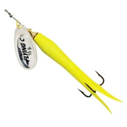 Mepps Flying C Silver/Chartreuse Spinners